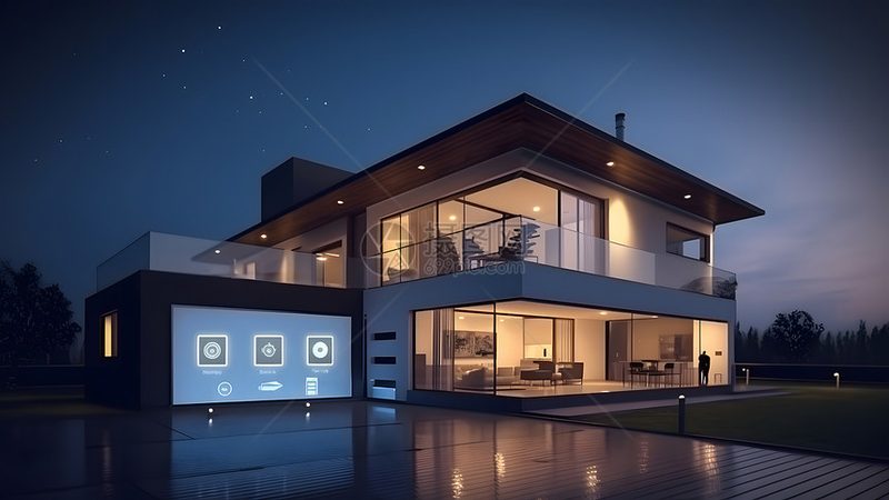 智能家居系统的安装费用包括施工费用和材料费用。以下是安装费用的预算分配建议：
